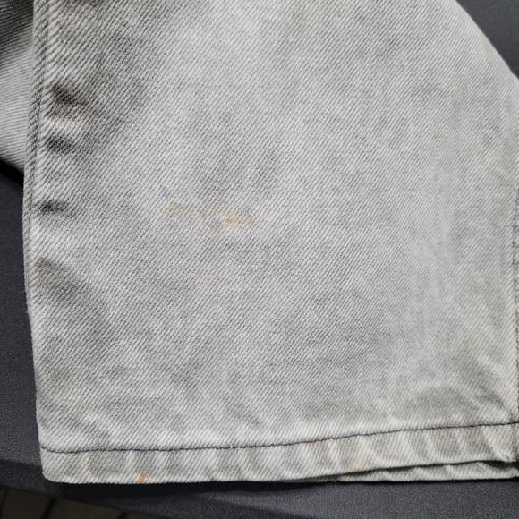 Levi's 506 Grey Acid Wash Jeans - Picture 10 of 13